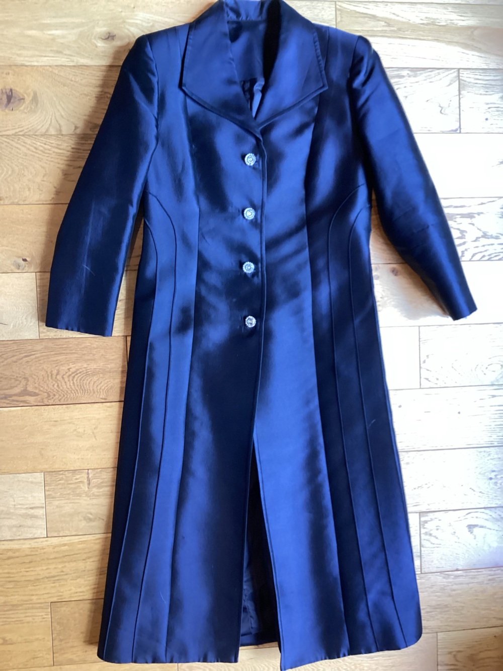 Blue Vintage car coat